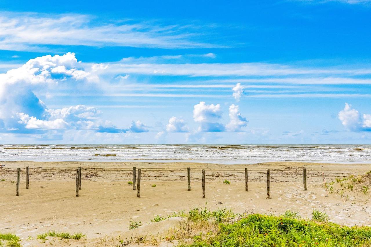 Вилла 8-Mile Beachfront Галвестон Экстерьер фото